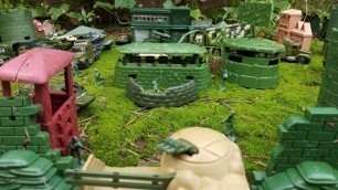 'Military base Toy soldiers Army men Military trucks & Cars'