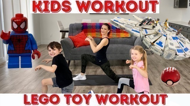 'Kids Workout / LEGO TOYS Kids Workout Videos! (age 3 -10)'