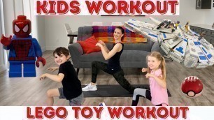 'Kids Workout / LEGO TOYS Kids Workout Videos! (age 3 -10)'