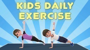 'Exercise for kids at home : Kids Daily Workout Videos | NuNu Tv- Kids Fitness Ch-13'