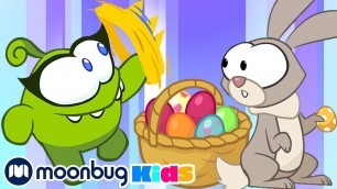 'Om Nom Stories - Easter Bunny! | Cut The Rope | Funny Cartoons for Kids & Babies | Moonbug TV'