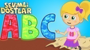 'ABC Alfabe Şarkısı - ABC song Türkçe - Sevimli Dostlar - Kids Songs Nursery Rhymes'
