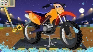 'Motocross Bike | Childrens Cartoon | Car Video  For Kids'