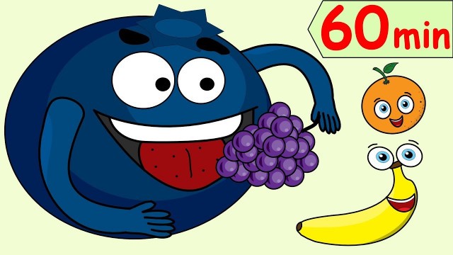 'Fruit, Shapes, ABC, Numbers, Phonics | + More Kids Songs'