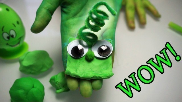 'Learn the color GREEN  video for kids learning spanish english french'
