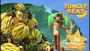 'Fruity Compilation | Jungle Beat - Munki and Trunk | VIDEOS and CARTOONS FOR KIDS 2021'