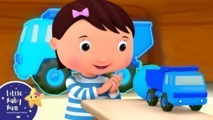 'Learn Colors with Toy Trucks! | Little Baby Bum - New Nursery Rhymes for Kids'