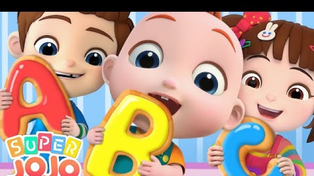 'The ABC Song with Cookies | Learn ABC Alphabet Song + More Nursery Rhymes & Kids Songs - Super JoJo'