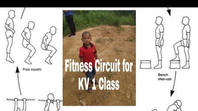 'FITNESS CIRCUIT BY \'AB\' AFTER LOCK DOWN FOR MIND AND PHYSICAL HELTH FOR KV KIDS'