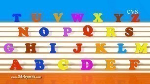 'ABC Song - Alphabet Songs - Phonics Song  For children in 3D Animation rhymes'