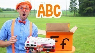 'Blippi Learns The Alphabet | Learning ABC\'s | Blippi Learning Videos | Educational Kids Videos'