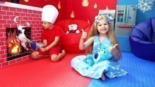 'Diana and Roma Play in New Room | Collection of videos for children'