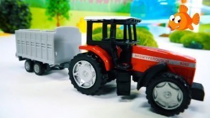 'Farm Trucks - TAYO TRUCK FIXERS & Tractors for Kids - Toy Cars videos for kids'