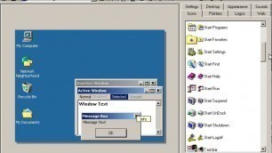 'Windows 2000 Desktop Themes Alternative Desktop Architect'
