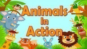 'Animals In Action | Brain & Body Builders | Exercise & Fitness for Kids | Jack Hartmann'