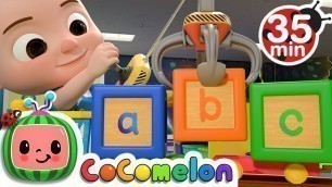 'ABC Song with Building Blocks + More Nursery Rhymes & Kids Songs - CoComelon'
