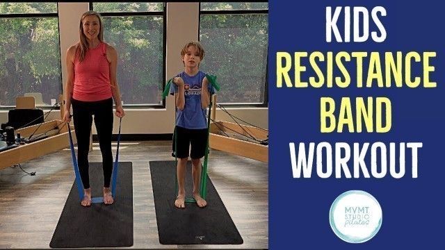 'Kids Resistance Band Workout (A Fun Introduction to Fitness for Kids)'