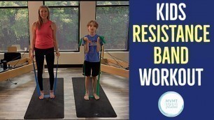 'Kids Resistance Band Workout (A Fun Introduction to Fitness for Kids)'
