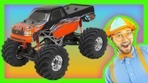 'Monster Trucks for Kids - Learn Numbers and Colors'