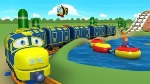 'Toy Factory Cartoon Train for Kids - Tomas Cartoon Videos - поезда для детей видео'