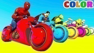 'Nursery Rhymes Kids - Cartoon, Colorful Motorcycles and Video Cars for Children'