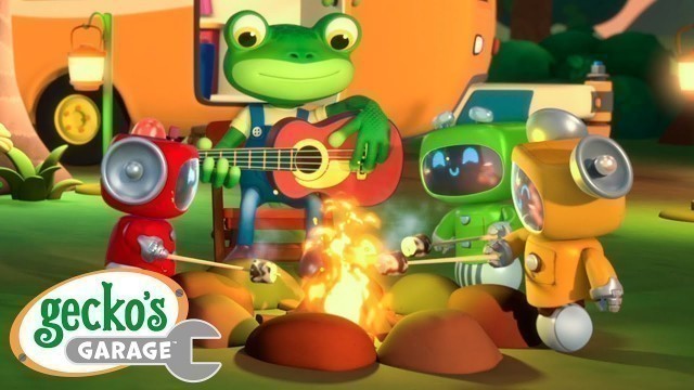 'Gecko\'s Camping Adventure｜Gecko\'s Garage｜Funny Cartoon For Kids｜Learning Videos For Toddlers'