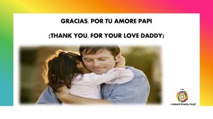 'Happy Father\'s Day Video by Learning Spanish 4 Kids'