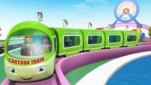 'Cartoon Train - Kids Videos for Kids - Toy Factory Cartoon'