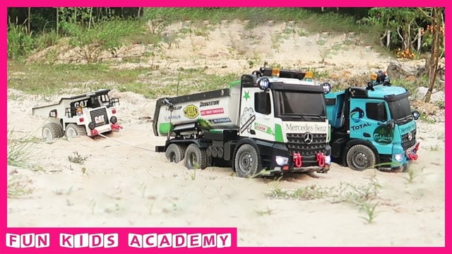 'Construction Vehicles Toys for kids - Trucks, Dump Trucks, Excavator for Children'