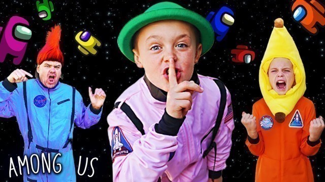 'We Played Among Us Game In Person! Who Is The Imposter? Kids Fun TV (Imposter 999 IQ)'