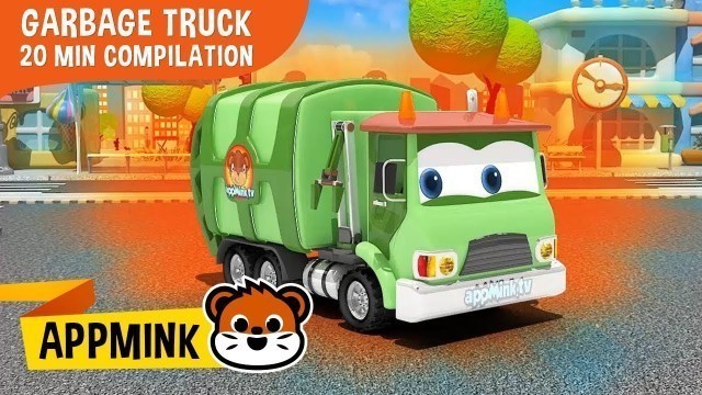 'appMink Garbage Truck | Toy Trucks | Toy Vehicles | appMink Team | Nursery Rhymes for Children'