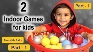 '2 indoor games for kids | Birthday party games for kids and toddlers | Party games for kids'