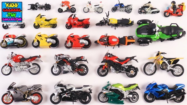 'Learning Types of Motorcycles for Kids Children Toddlers Babies | Kids Toys | Fun Learning | Rhymes'