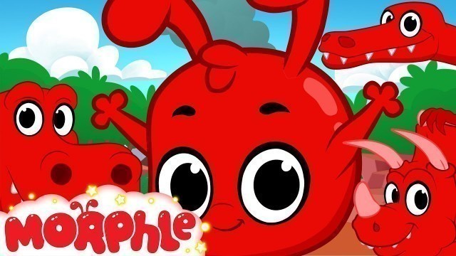 'Morphle and the Dinosaurs (+1 hour funny Morphle kids videos compilation with cars, trucks, bus etc)'