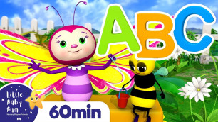 'ABC Butterfly Song +More Nursery Rhymes and Kids Songs | Little Baby Bum'