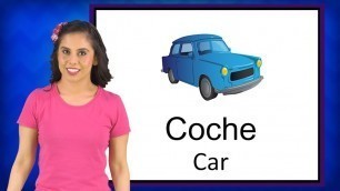 'Learning Spanish: Cars'