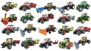 'Tractor videos for children | Bruder toys | Tractors for kids'