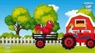 'Learning Farm Animal Names and Sounds |Farmanimals|For Kids| Educational Nursery Videos for Children'