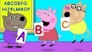'Peppa Pig ABC Song | Learning Alphabet for Children | Nursery Rhymes & Kids Songs'