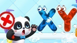 'Baby Panda Learning Academy - Lesson 21 - Learn ABC Letters for Kids -Learn Alphabet - Babybus Games'
