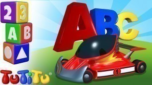 'TuTiTu Preschool | Race Cars | Learning the Alphabet with TuTiTu ABC'