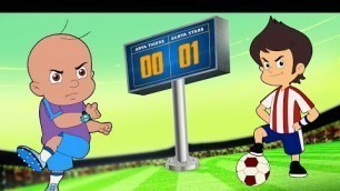 'Aryanagar VS Suryanagar - Football Match | Mighty Raju Cartoons | Fun Kids Videos'