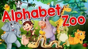 'Alphabet Zoo | ABC Song for Kids | Alphabet Song | Jack Hartmann'