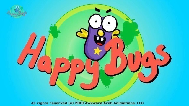 'Happy Bugs Language Learning for Kids | English to Spanish - Inglés a Español | Counting from 1-10'